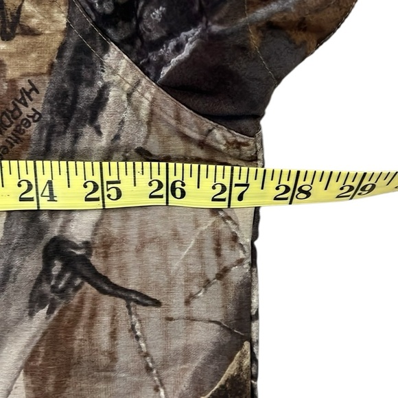 Remington Vented Camo Long Sleeve Shirt Button Front Realtree Hardwood Hunter XL - Picture 5 of 13